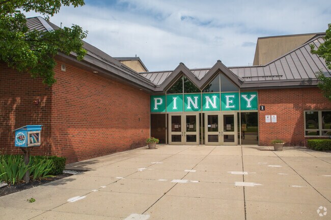 Grade school students in Concord can attend Eli Pinney Elementary School.