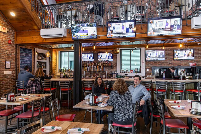 Old Glory in Keyport serves American fare in a converted church with a patriotic theme.