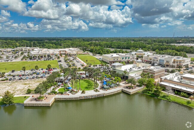 Residents of Deep Forest Village can visit the Pavillion, an open air mall on Williamson Blvd.