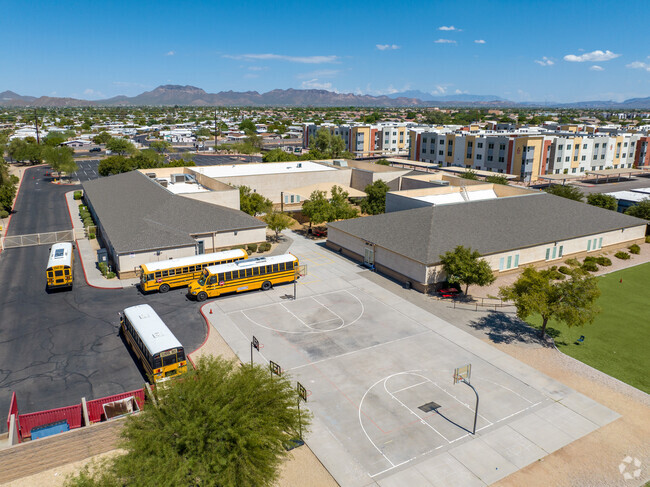 Imagine East Mesa School has a secure campus for student safety.