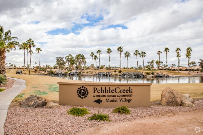 Pebble Creek is one of the retirement communities in Palm Valley.