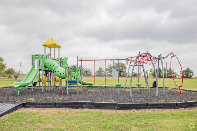 The playground at Osborne Park is a favorite for kids in Elgin.