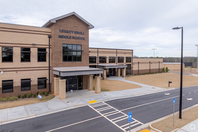 Legacy Knoll Middle School is the newest Middle School in the county.