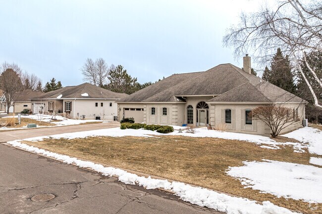 New traditional homes are available on large lots in the Woodland neighborhood.