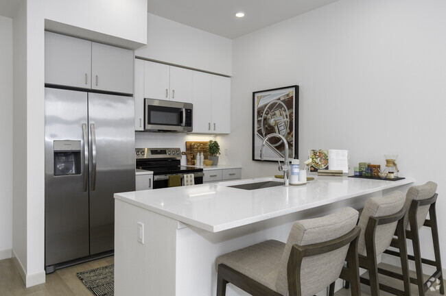1BR, 1BA - 737SF Kitchen