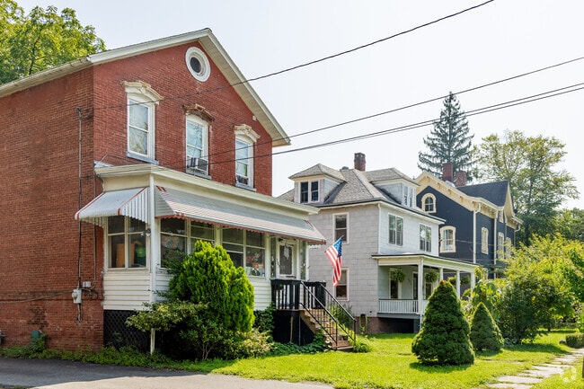 Saugerties South has a variety of house styles.