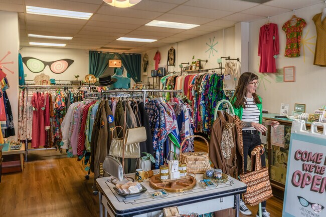 Ultratwist Vintage offers retro styles and unique pieces in Henderson Park.