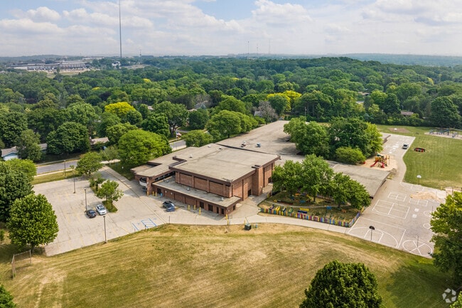 An aerial image showing Milele Chikasa Anana
