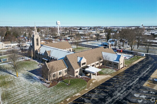 St. John's Christian Church is located near downtown Archbold.
