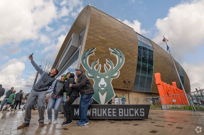 Enjoy Bucks games at Fiserv Forum, only 10 miles north of Copernicus Park.