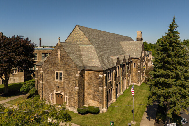 St. Benedict School in Amherst has 266 students.