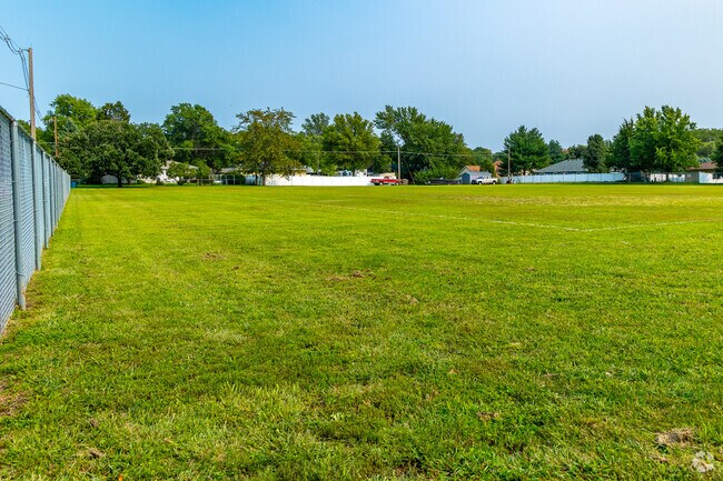 Armory Park offers open fields for soccer and flag football.
