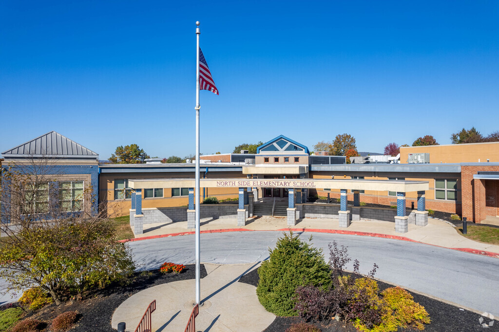 Younger students attend the North Side Elementary School.