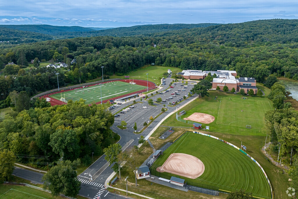 Canton Middle School shares one large building and all facilities with Canton High School.