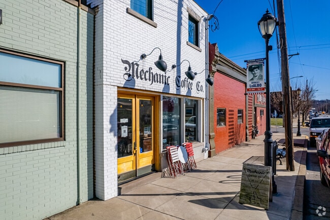 Grab your favorite brew at Mechanic Coffee Company on East Railroad Avenue.