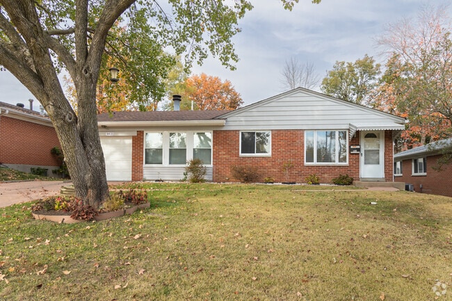 Ranch homes are a dominant style of architecture in Affton.