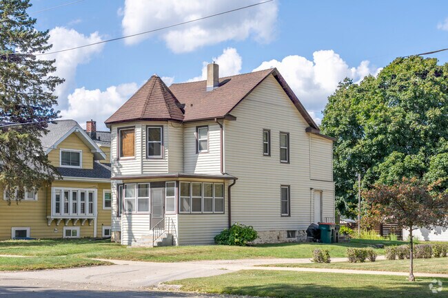 Many historic homes in downtown have been converted into multiple units.