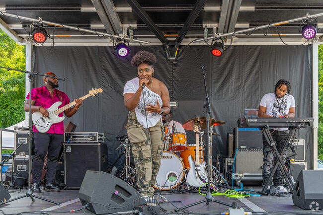 Enjoy a fantastic lineup of live music at The Ladybug Festival in Ellicott City.