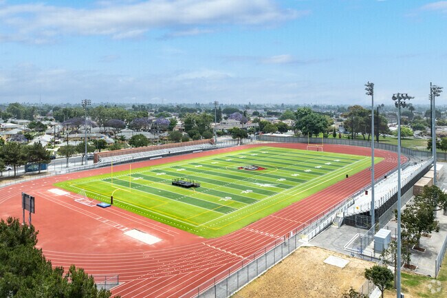 Mervyn M. Dymally High School promotes student leadership opportunities.