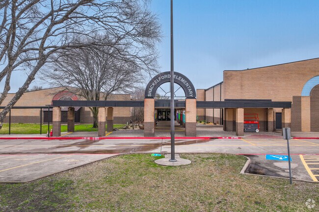 Shackelford Elementary School scores highest for Reading Language Arts.