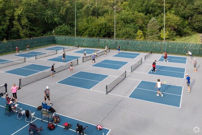 The RCA Communith Park Playgound has new pickleball courts near Broadview.