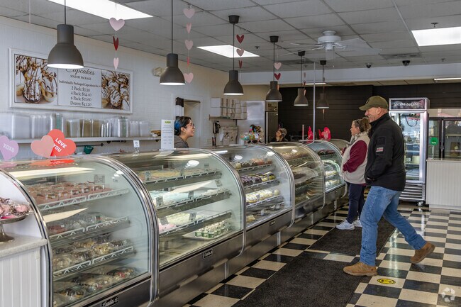 Sugar Bakery on Main Street is the place to go in East Haven for cupcakes, pastries, and sweet treats.