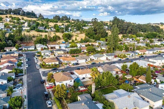 Mission-Foothill is situated in the Hayward Hills with some homes having beautiful views.