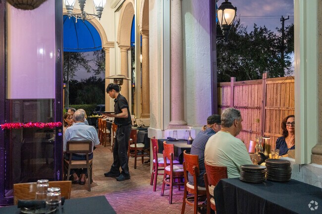 Dine at The Sea Asian Kitchen, a local favorite near Addison Reserve in Delray Beach.