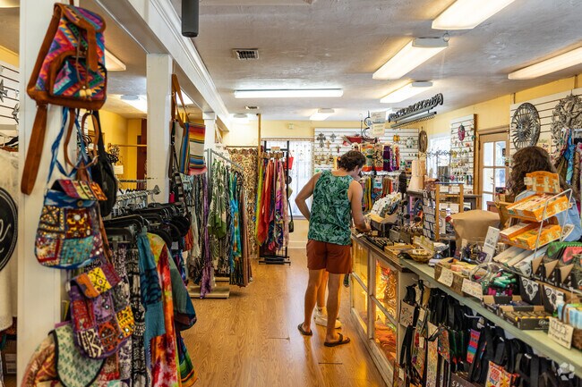 Shop local goods at The Cottage Shops in Lake Ella.