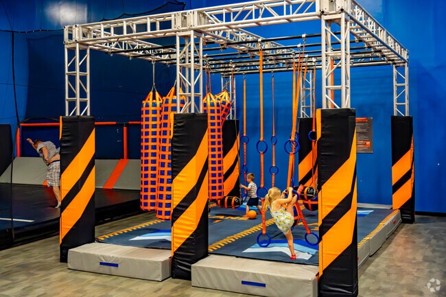 Sky Zone Trampoline Park is a popular destination for any kid wanting to burn some energy in Northeast Raleigh.
