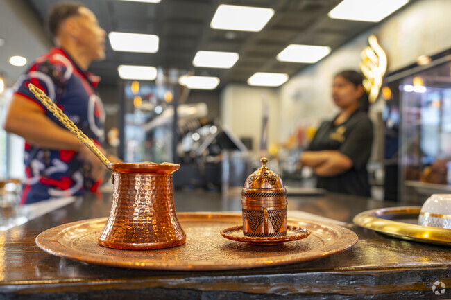 Stop in for a unique way of enjoying incredible coffee at Haraz in Commonwealth.