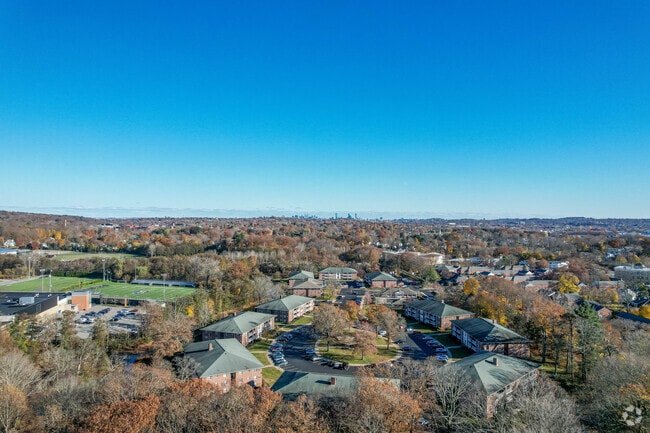 Bentley College is 12 miles West of Boston.