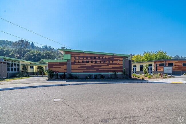 Geyserville Elementary School serves students in the Geyserville community.