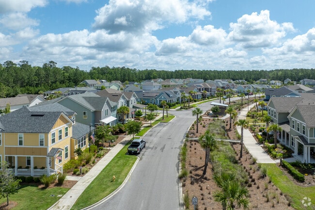Designed for connection and convenience, the Wildlight community features walkable streets that enhance everyday living and neighborly charm.