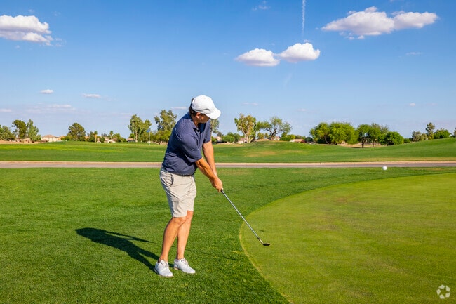Just minutes from Hastings Farms, Las Colinas Golf Club offers golfers a scenic 18-hole course surrounded by over 2,000 cottonwood trees and native desert flora.