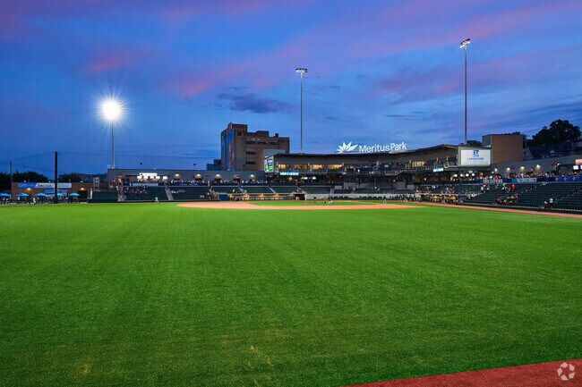 Meritus Park is home to Hagerstown's Flying Boxcars baseball team.