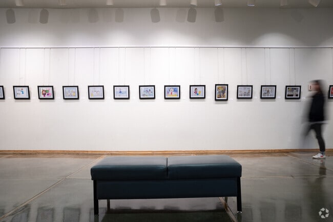 The Whitney Library has an art gallery.