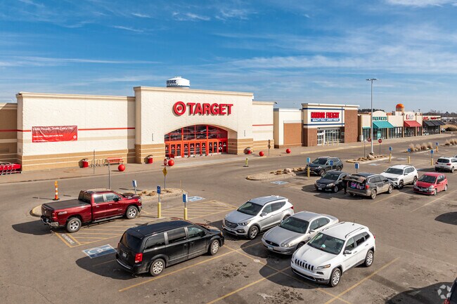 Cambridge offers a selection of big box shopping options along Hwy 95.