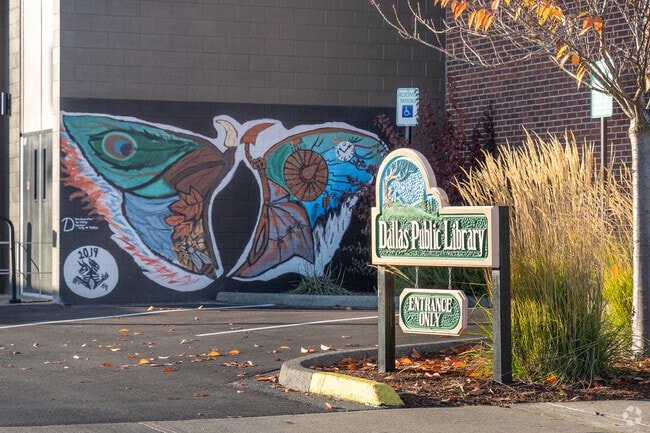 The Public Library in Downtown Dallas offers children's reading programs and displays local art.