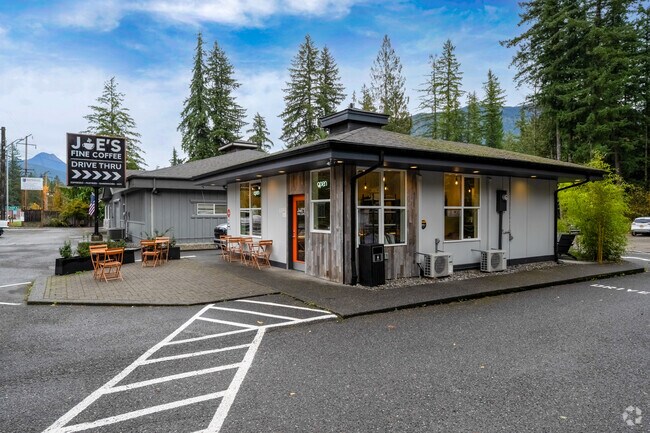 For Maple Falls residents on the go, Joe's Coffee offers a convenient drive-through to grab a morning brew without missing a beat.