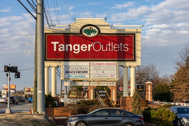 Tanger Outlets has over a hundred shops and is just a short drive from Seymour.