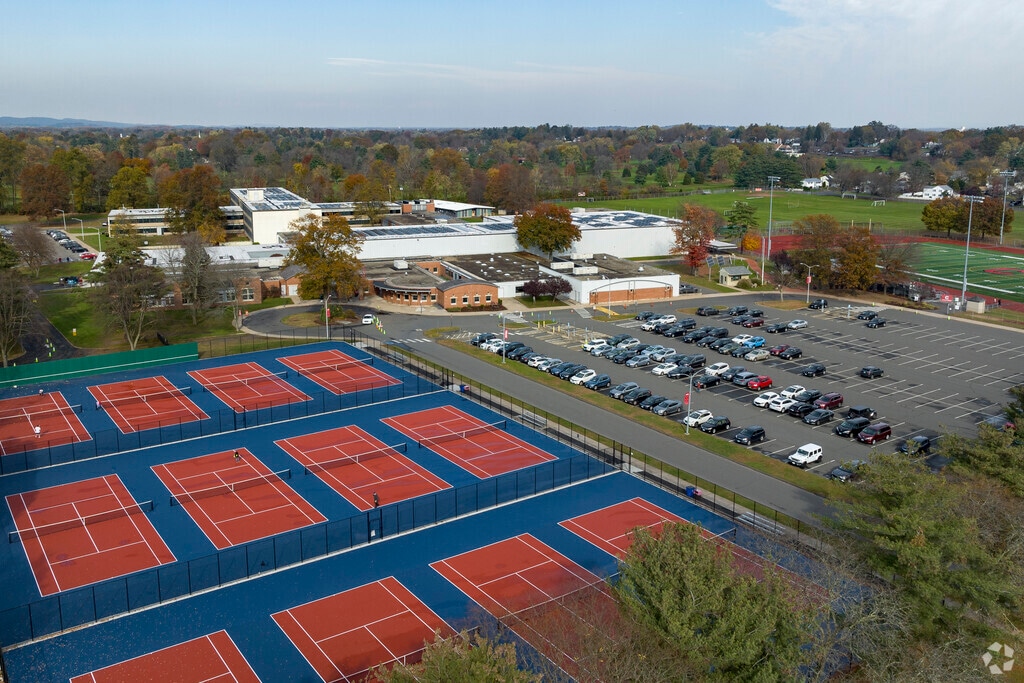 Conard High School Grounds.