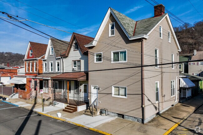 The Sharpsburg neighborhood offers many different styles of homes.