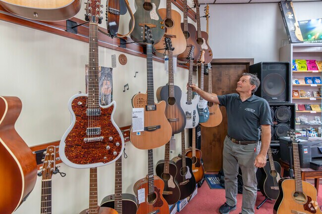 Music Mart is another specialty boutique retailer servicing the Cambria community.