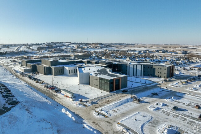 Mandan High School serves kids in grades 9 through 12.