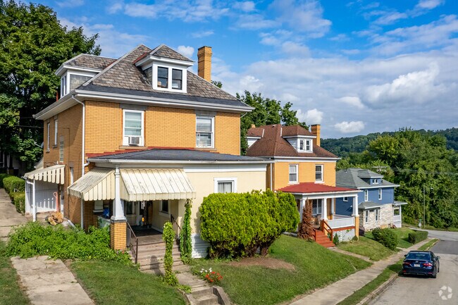 You can find four square homes on the hills of Monongahela.