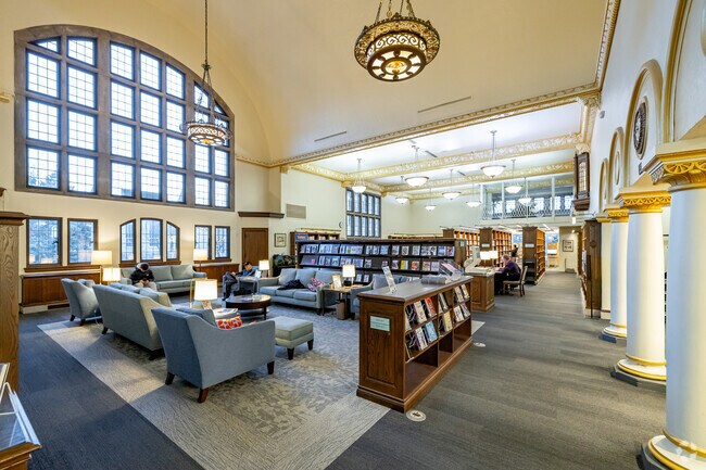 Baldwin Library boasts a broad catalogue of literature and programs in downtown Birmingham.