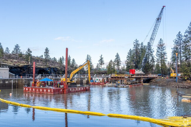 Construction is a large revenue driver of the Post Falls economy.