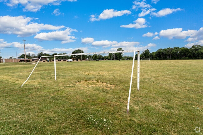 Soccer field for Robert K Shafer Middle School in Bensalem.