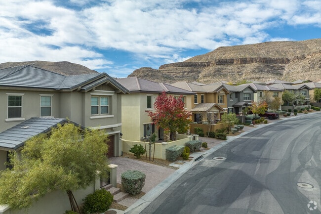 Spanish-style roofs are prevalent throughout Summerlin South.